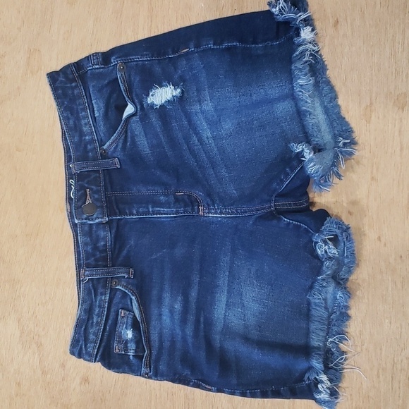 Universal Thread High Rise Shortie Fringed Hem Size 26R - Picture 1 of 9